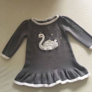 100% Cotton  dress for girls 6m-12m